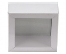 Windowbox 60x60x30mm Duo mat-white/shiny-white